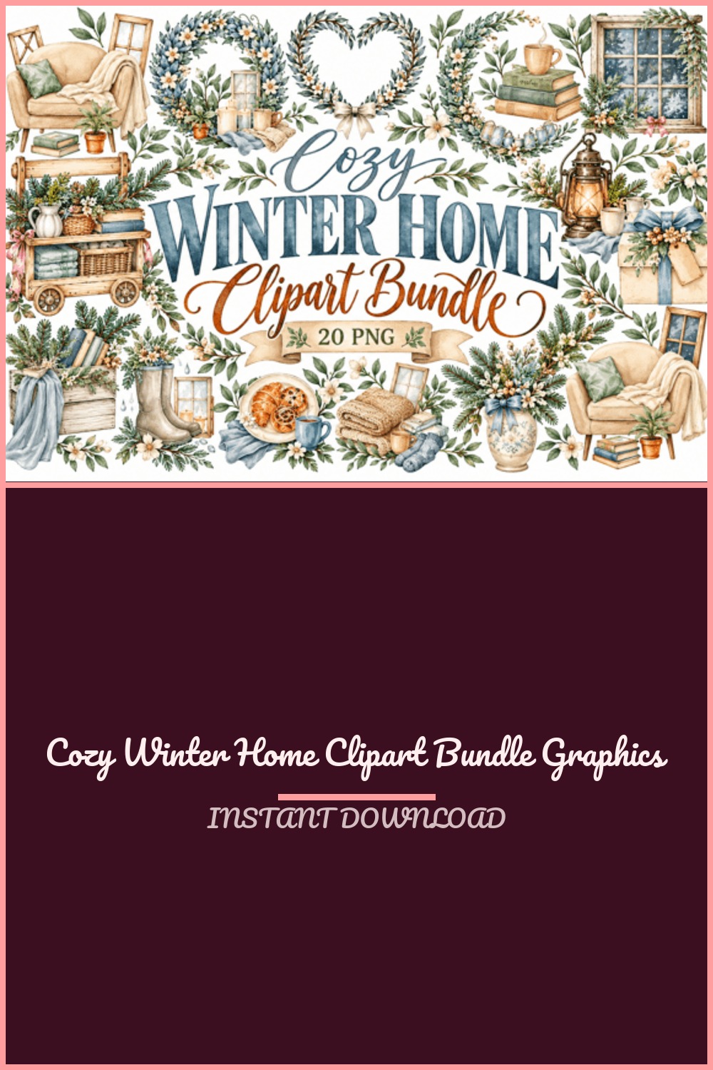 Cozy Winter Png Winter Vibe Png Design Graphics